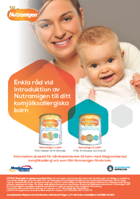 Enkla råd vid introduktion av Nutramigen